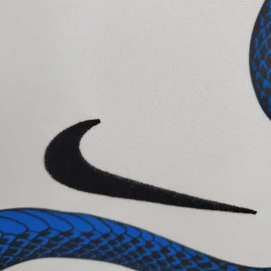 2021/2022 Retro Internazionale Milan Away White Football Shirt