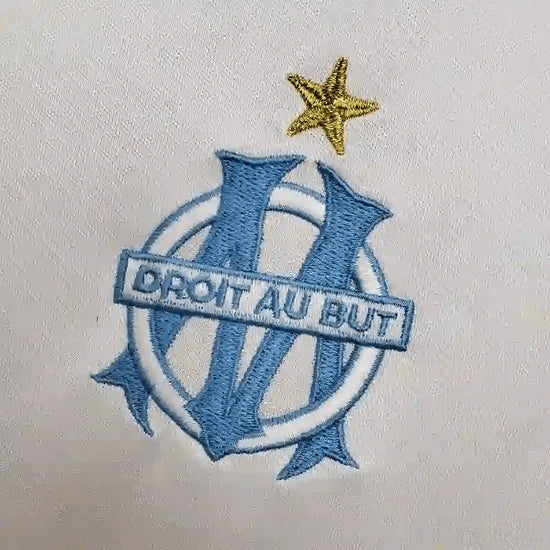 2002/2003 Retro Olympique de Marseille Home Football Shirt