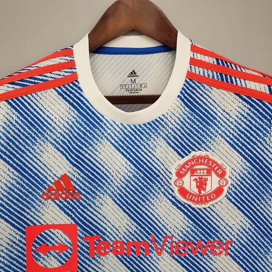 2021/2022 Retro Manchester United Away Football Shirt
