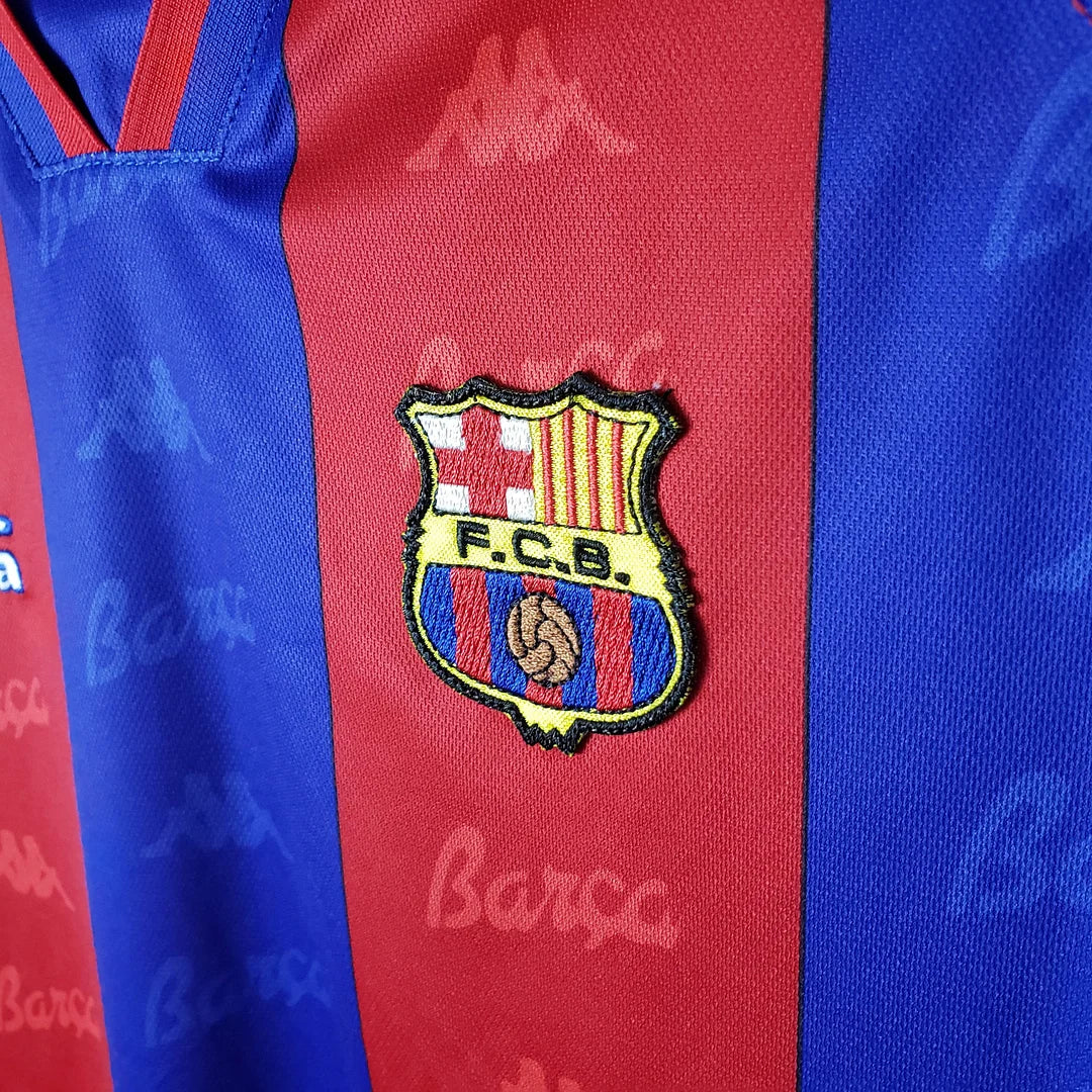 1995/1997 Retro Barcelona Home Football Shirt
