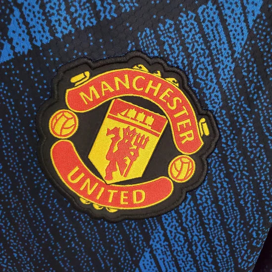 2021/2022 Retro Manchester United Third Away Football Shirt