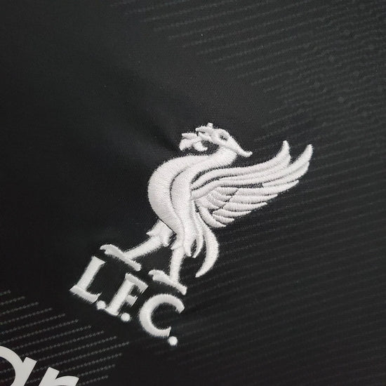 2021/2022 Retro Liverpool Goalkeeper Black Football Shirt