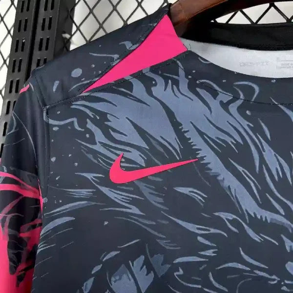 2025/2026 Barcelona Dragon Special Edition Dark and Pink Football Shirt