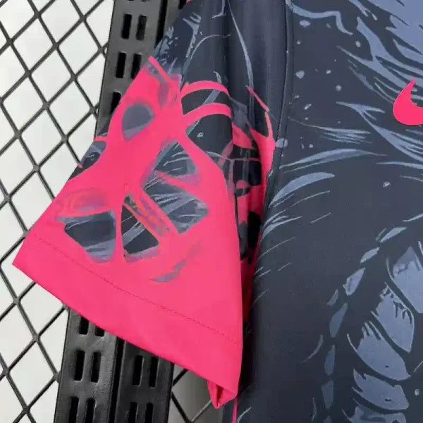2025/2026 Barcelona Dragon Special Edition Dark and Pink Football Shirt