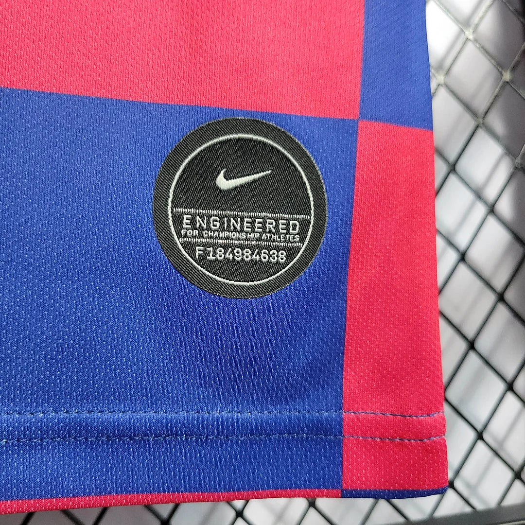 2019/2020 Retro Barcelona Home Football Shirt