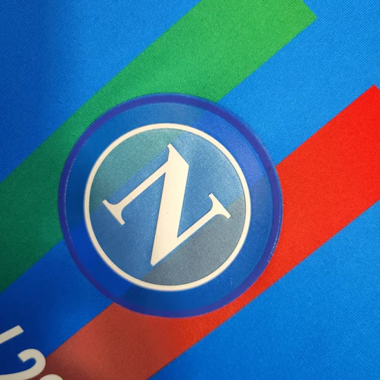 2023/2024 Napoli Commemorative Edition Blue Football Shirt