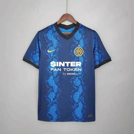 2021/2022 Retro Internazionale Milan Home White Football Shirt