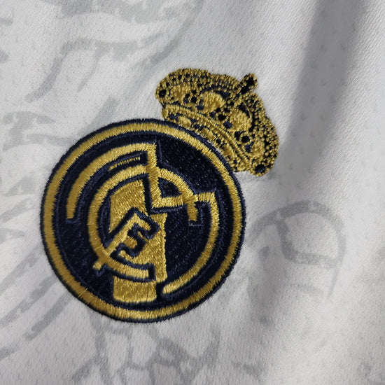 2022/2023 Real Madrid Chinese Dragon White Football Shirt