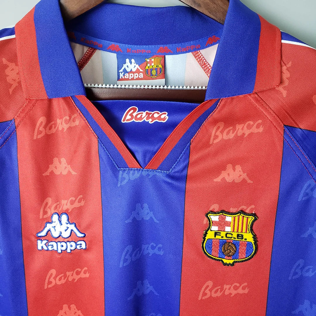 1995/1997 Retro Barcelona Home Football Shirt