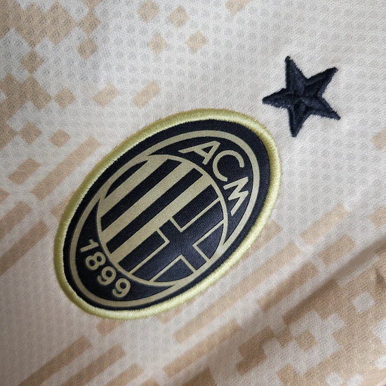 2022/2023 AC Milan Goalkeeper Special Edition Gold Football Shirt