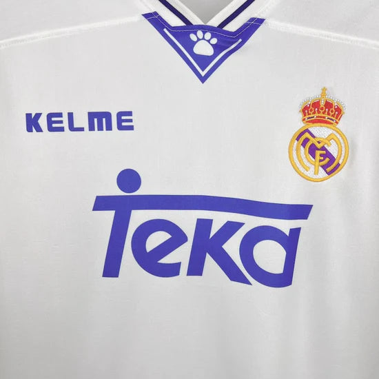 1996/1997 Retro Real Madrid Home Football Shirt