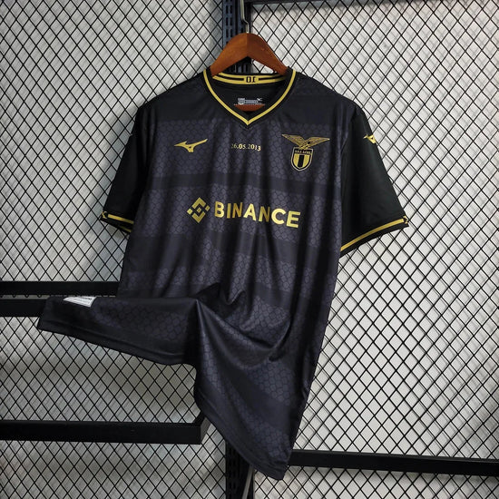 2023 Lazio 10th Anniversary Edition Black Football Shirt