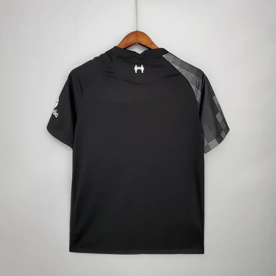 2021/2022 Retro Liverpool Goalkeeper Black Football Shirt