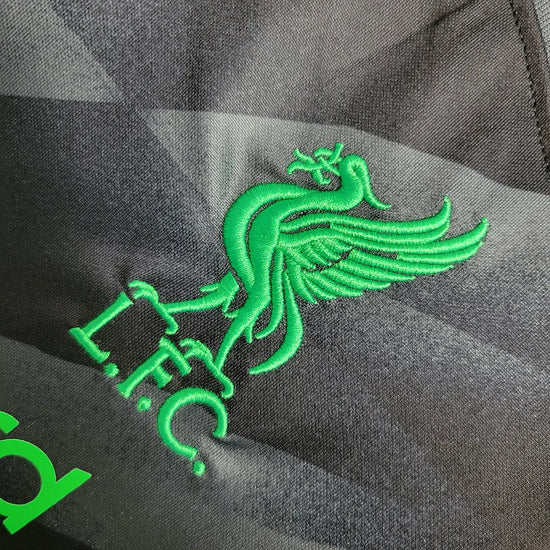 2023/2024 Liverpool Goalkeeper Black Football Shirt