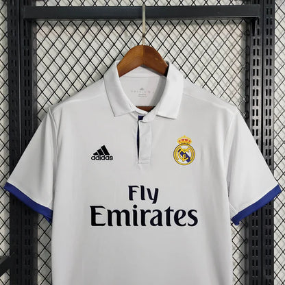 2016/2017 Retro Real Madrid Home Football Shirt