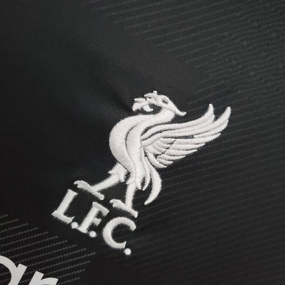 2021/2022 Retro Liverpool Goalkeeper Black Football Shirt