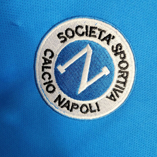 1988/1989 Retro Napoli Home Football Shirt