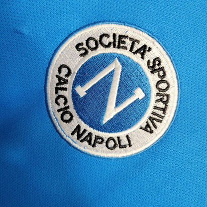 1988/1989 Retro Napoli Home Football Shirt
