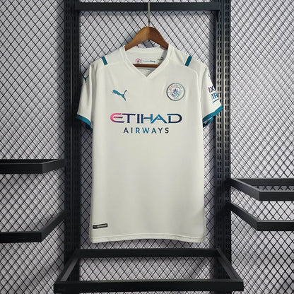 2021/2022 Retro Manchester City Away Football Shirt