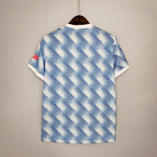 2021/2022 Retro Manchester United Away Football Shirt