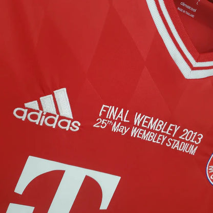 2013/2014 Retro Bayern Munich Home Champions League Edition Football Shirt