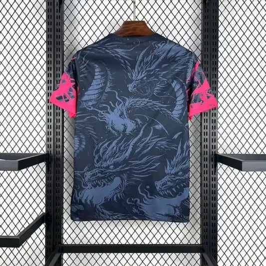2025/2026 Barcelona Dragon Special Edition Dark and Pink Football Shirt