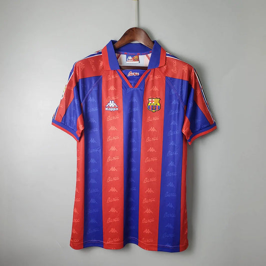 1995/1997 Retro Barcelona  Home Football Shirt