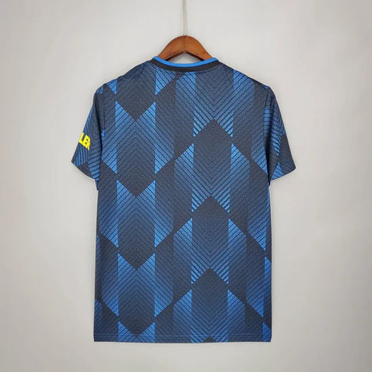 2021/2022 Retro Manchester United Third Away Football Shirt