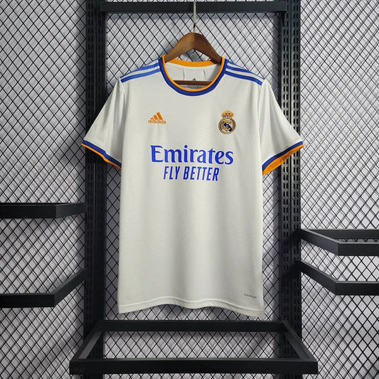 2021/2022 Retro Real Madrid Home Football Shirt