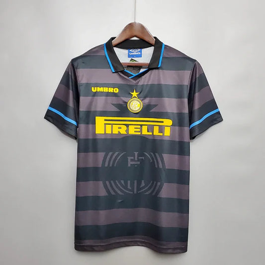 1997/1998 Retro Internazionale Milan Away Football Shirt