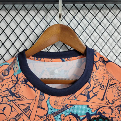 2022/2023 Cádiz Carnival Special Edition Orange Football Shirt