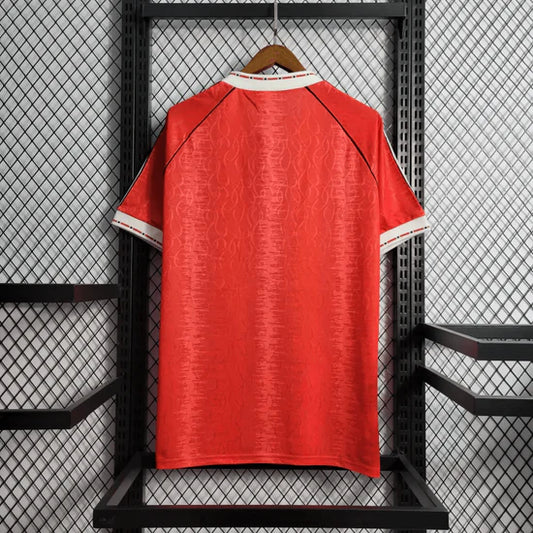 1990/1992 Retro Manchester United Home Football Shirt