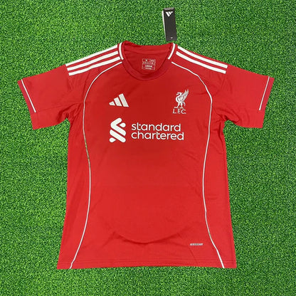 2025/2026 Liverpool Home Football Shirt