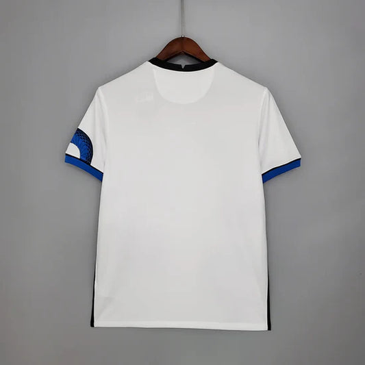 2021/2022 Retro Internazionale Milan Away White Football Shirt