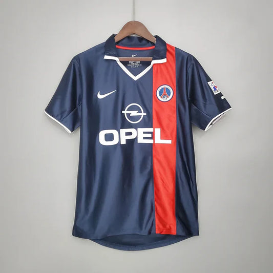 2001/2002 Retro Psg Paris Saint-Germain Home Football Shirt
