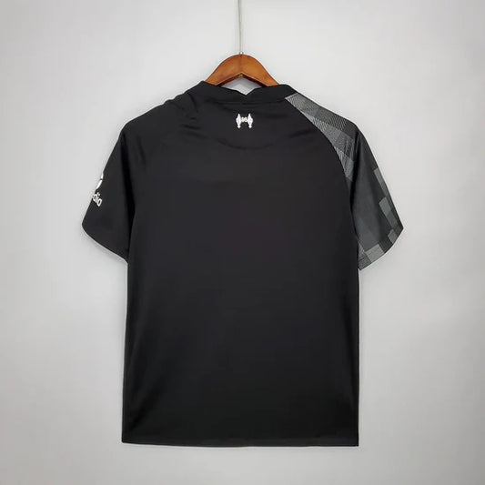 2021/2022 Retro Liverpool Goalkeeper Black Football Shirt