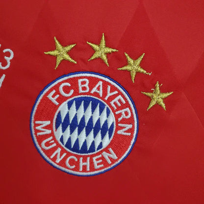 2013/2014 Retro Bayern Munich Home Champions League Edition Football Shirt